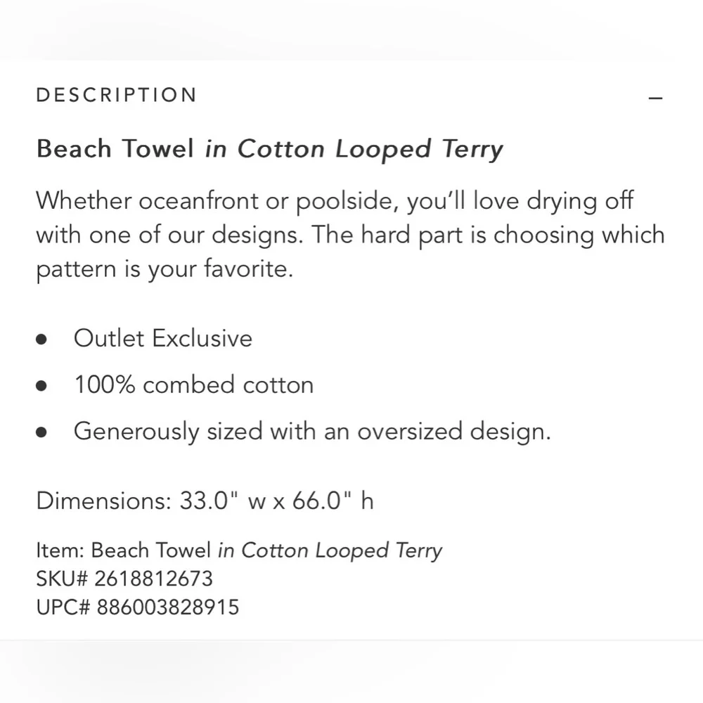 Vera Bradley Beach Towel in Lemon Grove